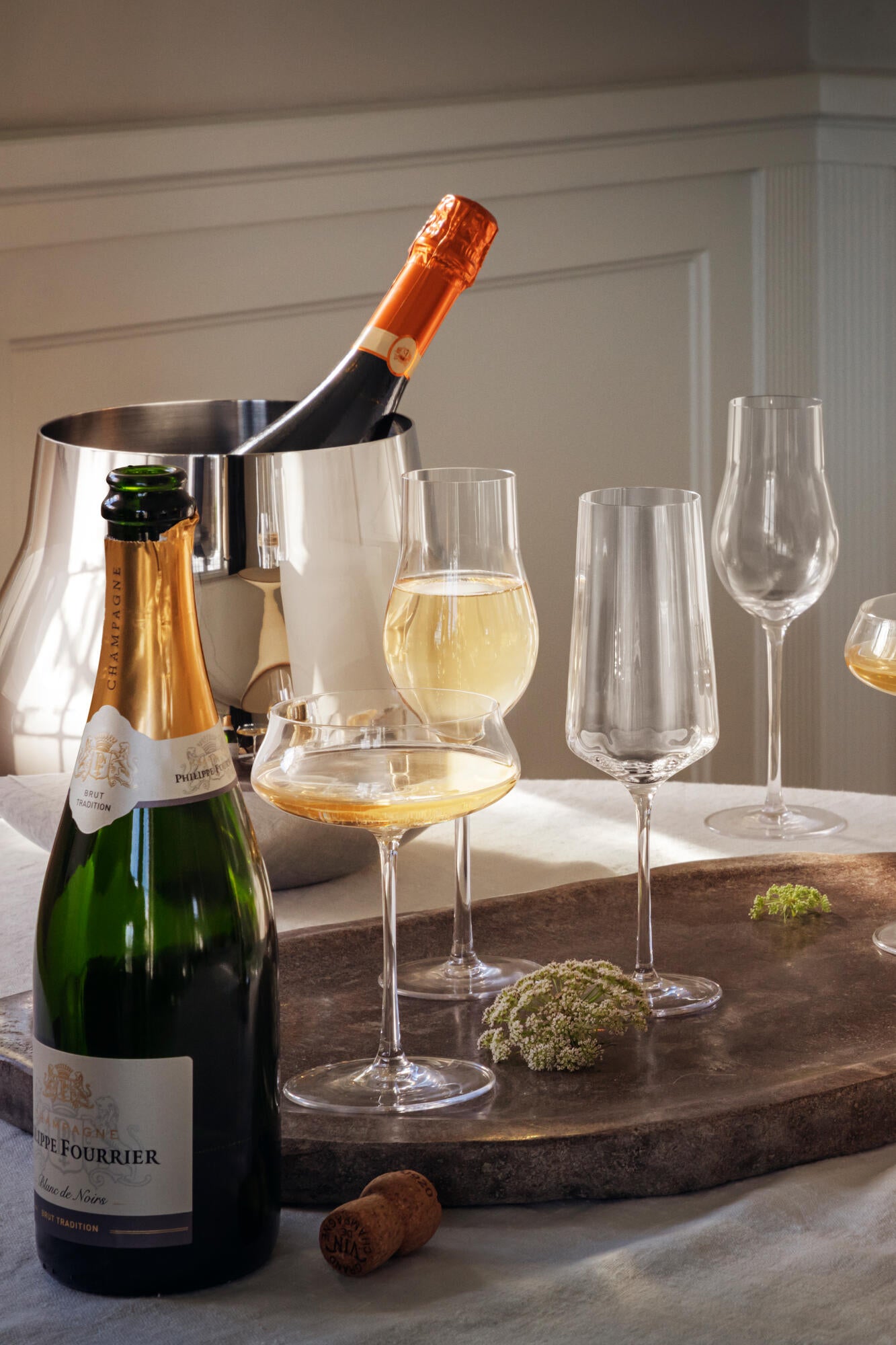 Bernadotte champagneglas, 27 cl. - 6 stk.